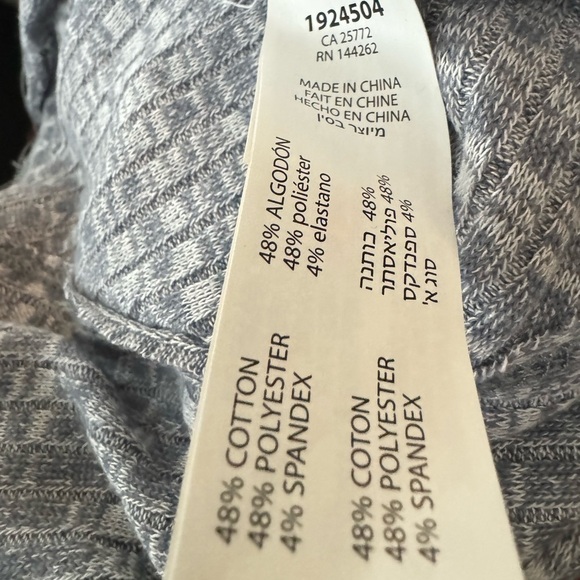 NWT BLACK TAPE tank top denim blue sleeveless shirt size S - Picture 6 of 7